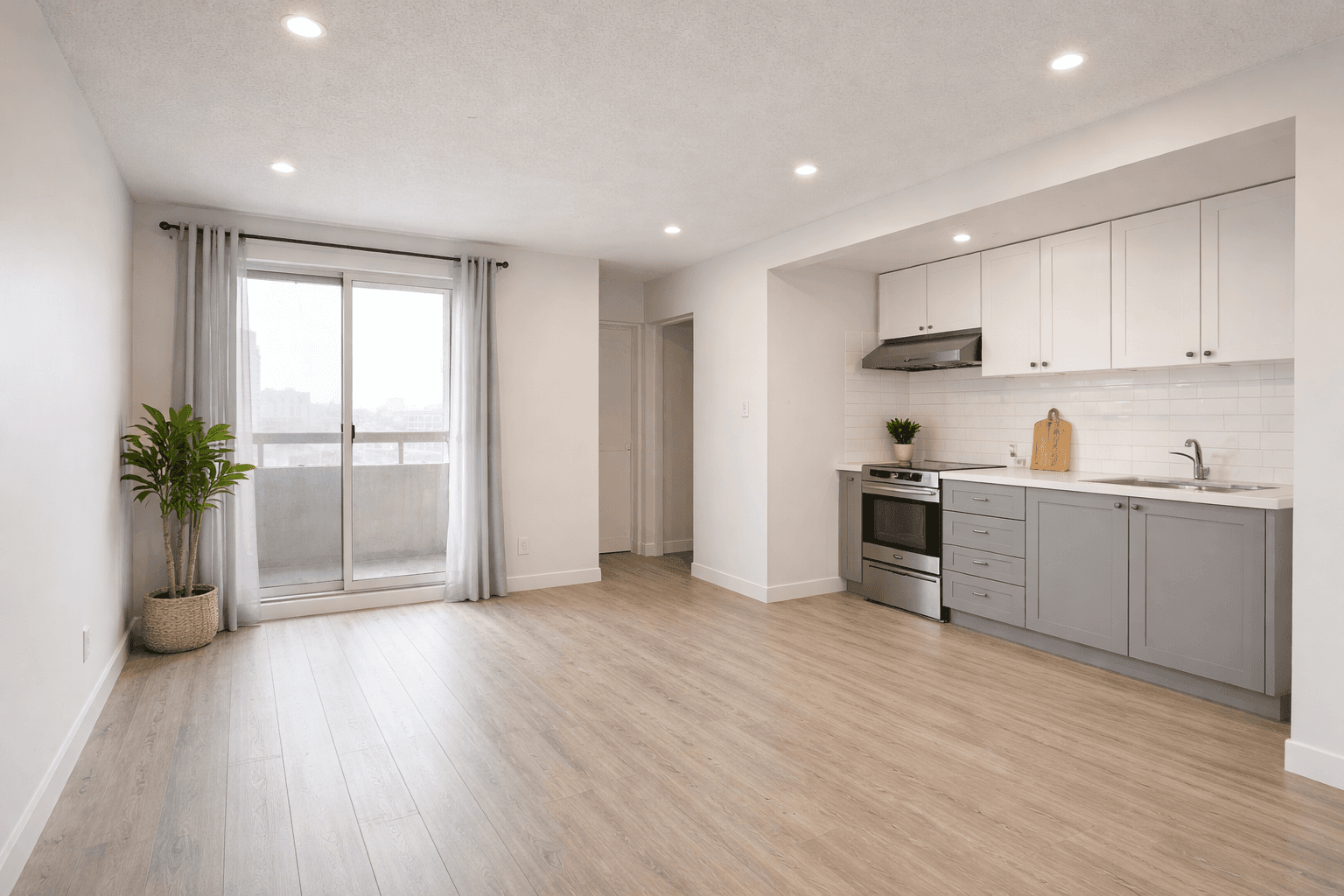 Apartamento depois — acabamento estratégico